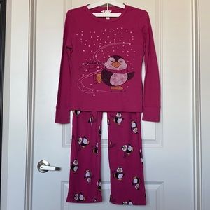 Aeropostale Penguin Pajama Set